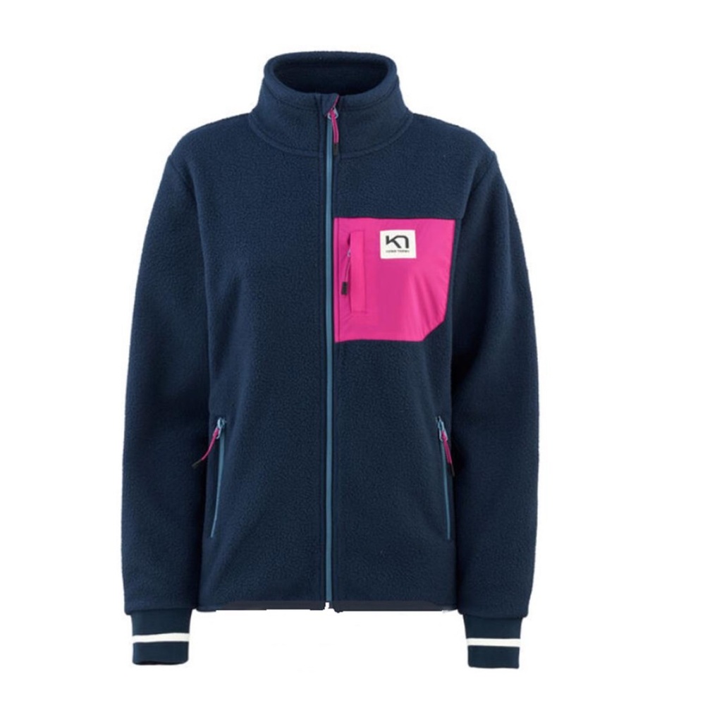 Kari Traa Navy Fleece Jacket